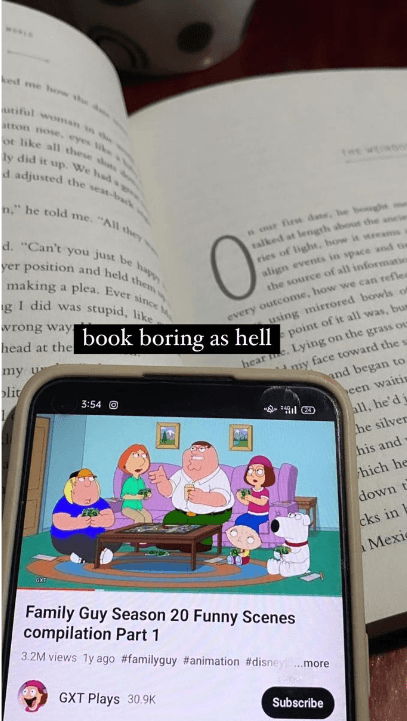 Not all books are fun to read
